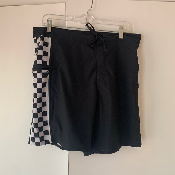 Mens Vans Checkered Boardshorts - Picture 1 of 3